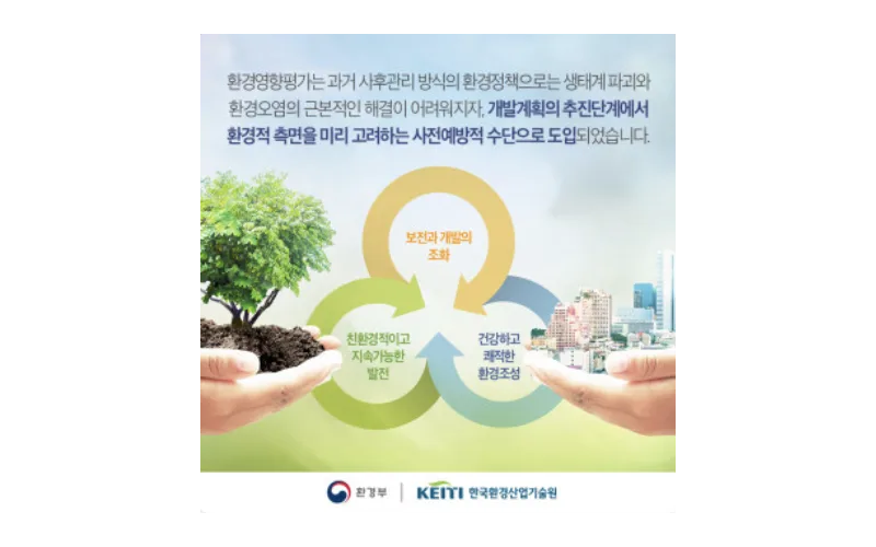 환경영향평가서 작성 방법이 크게 달라집니다