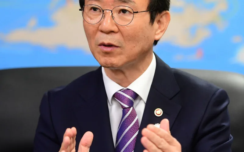 문성혁 해수부 장관, 부산지역 현장 방문