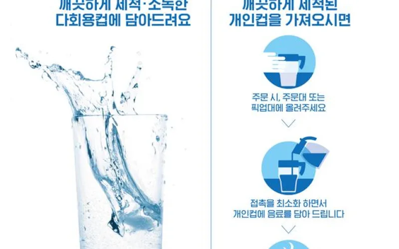 다회용컵 사용 확산…플라스틱 빨대 등 1회용품 줄인다